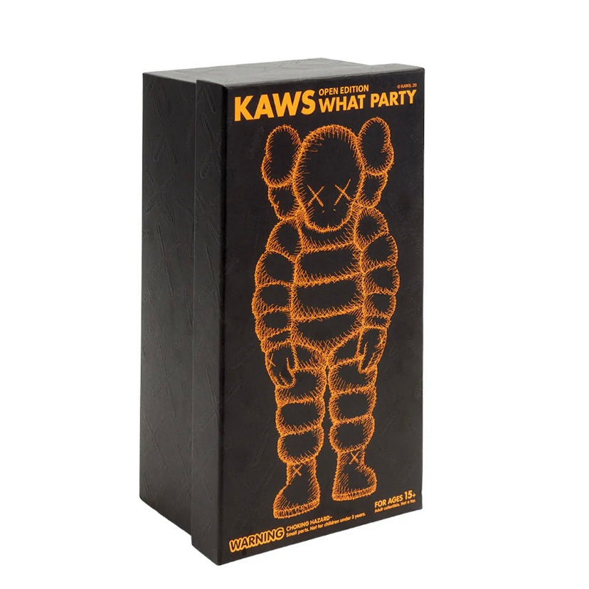 Kaws What Party Vinyl Figure Orange – Utopia Shop